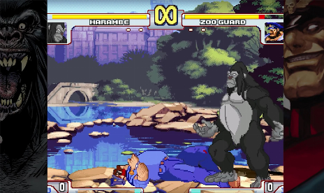 Harambe vs Capcom has Gorilla beat ass all the way back to Africa