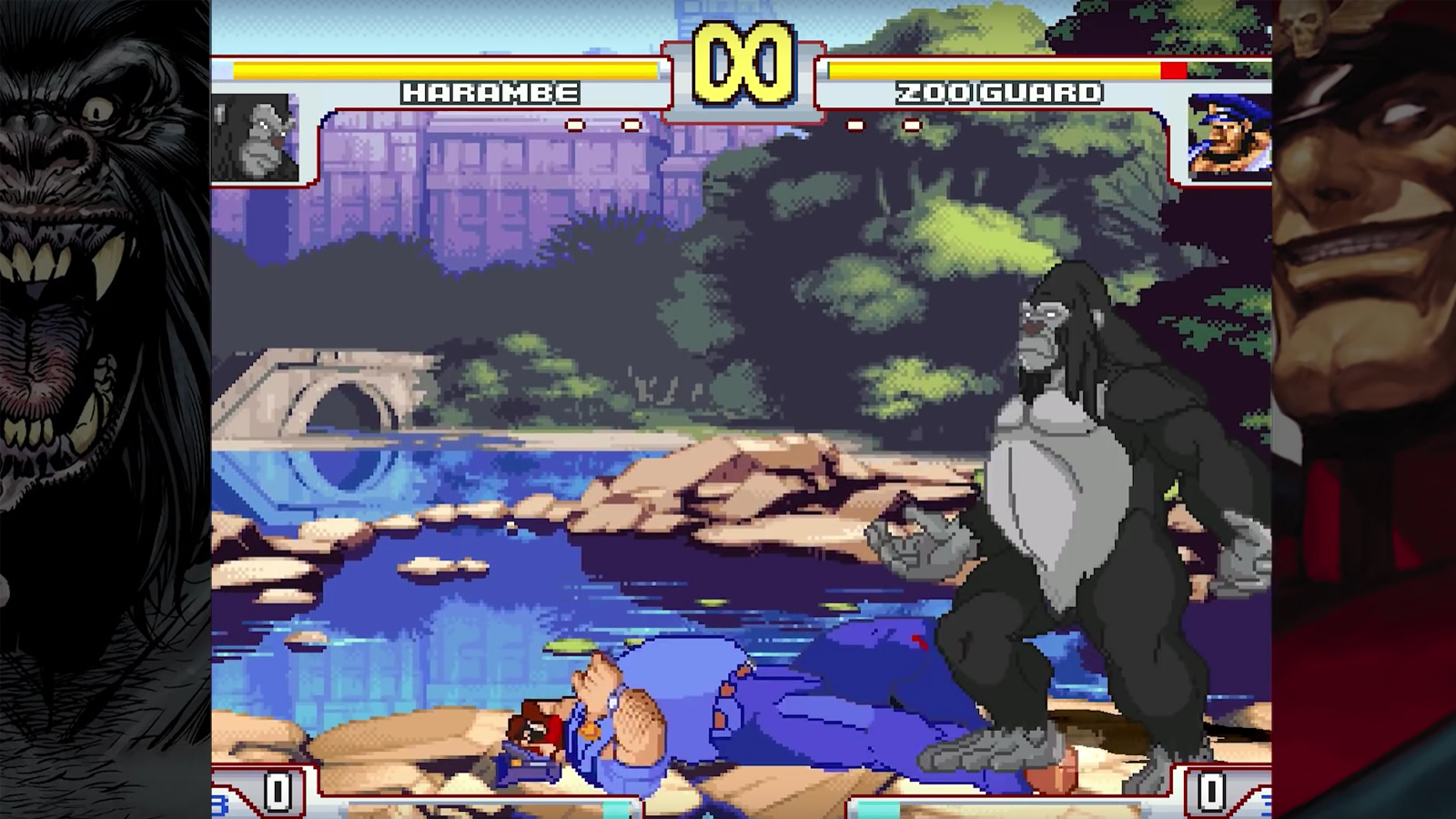 Harambe vs. Capcom lässt den Gorilla den ganzen Weg zurück nach Afrika prügeln