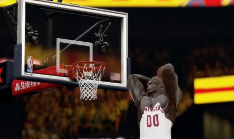 Jemand hat Harambe in NBA 2K16 eingebaut