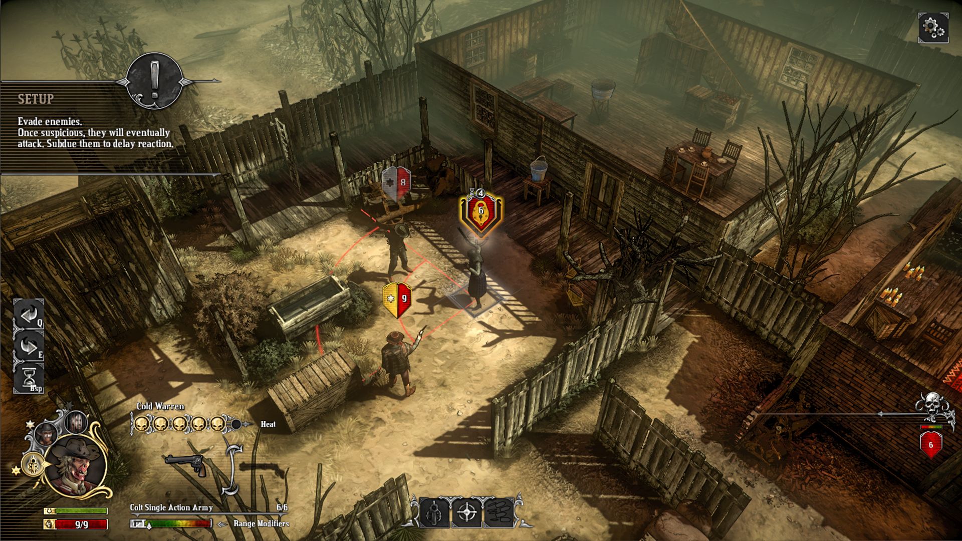 Hard West: Scars of Freedom v1.5 (+4 Trainer)