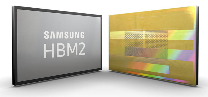 Samsung kicks off production of HBM2 memory chips