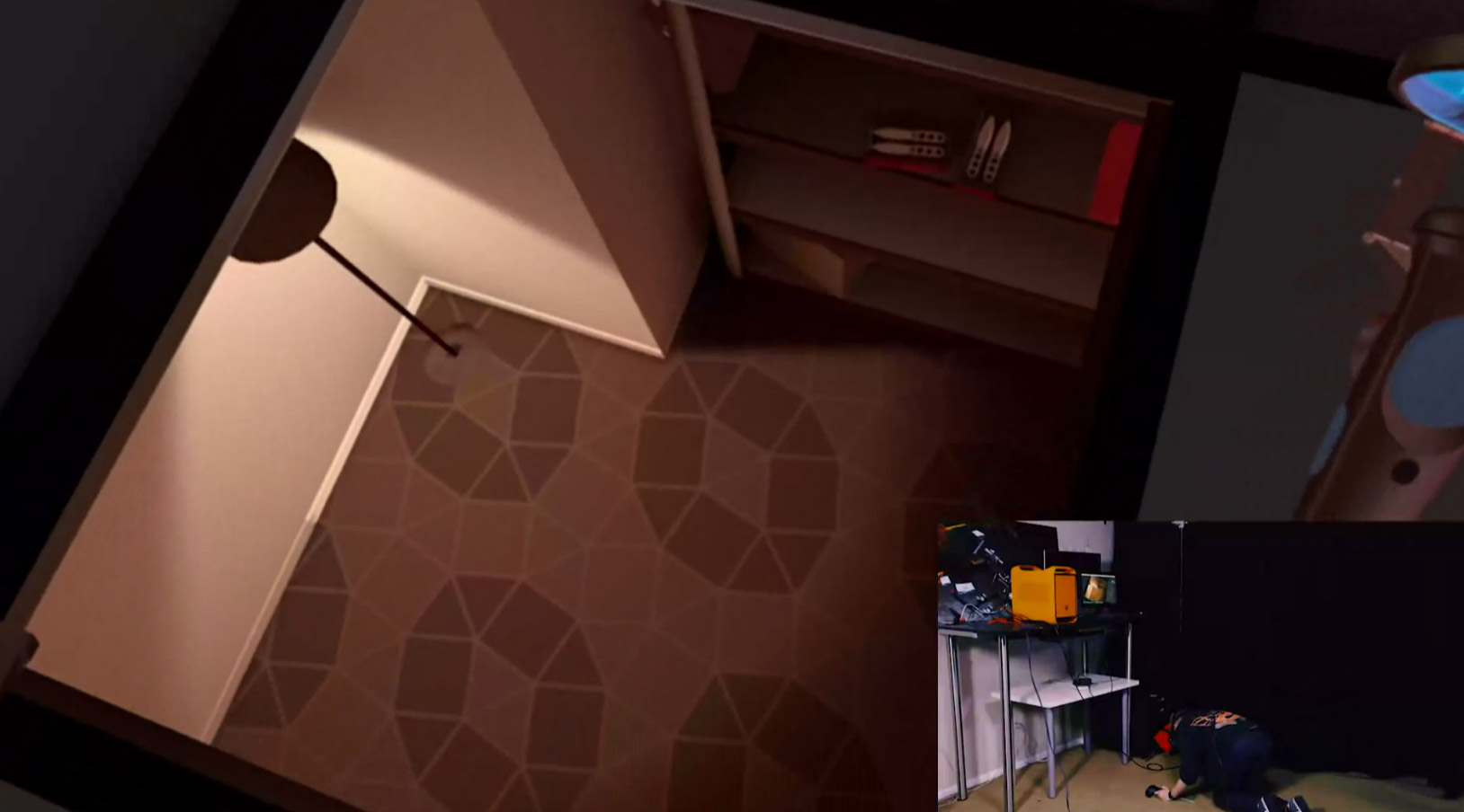 Here’s why you don’t put holes in the floor in VR