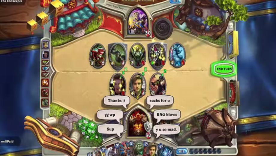 Someone’s been modding Hearthstone