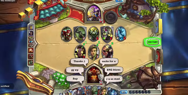 Someone’s been modding Hearthstone