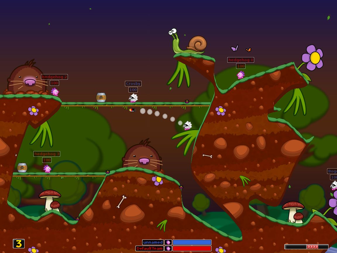 Hedgewars 0.9.16 Juego completo gratis