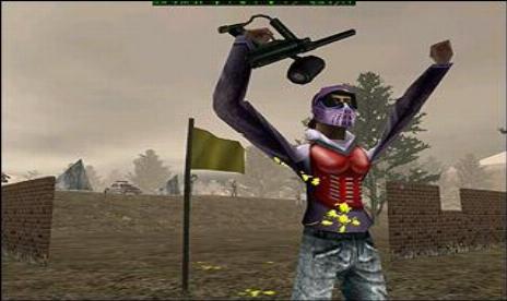 Shoot at your friends – Paintball