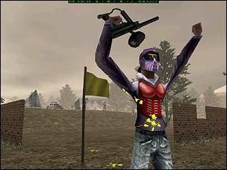 Shoot at your friends – Paintball