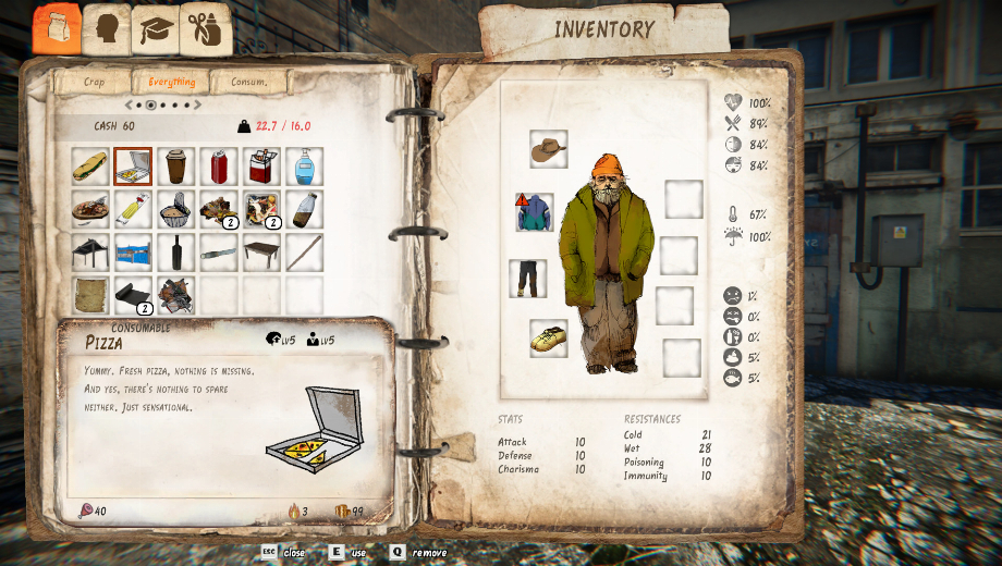 Hobo: Tough Life v1.0 – v1.20 (+32 Trainer)