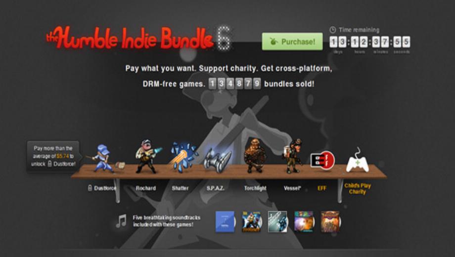 Humble Bundle 6 Available