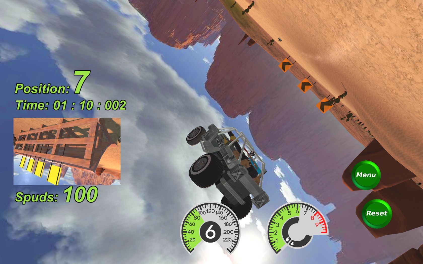 Hunter Nacho Desert Death Race Juego completo gratis