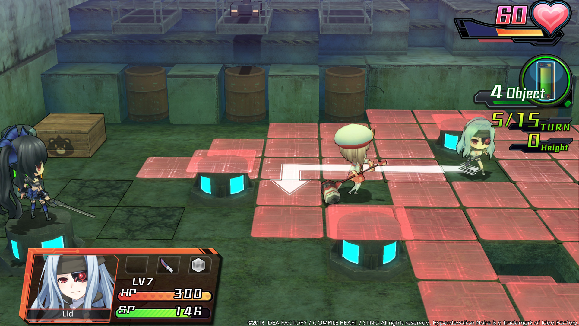 Hyperdevotion Noire: Goddess Black Heart (+15 Trainer)