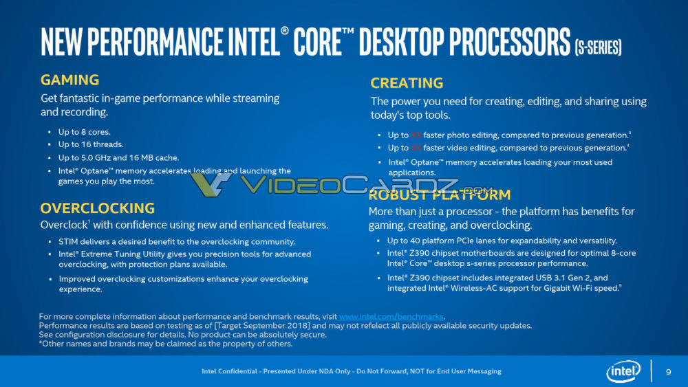 Intels Core i9-9900K wird definitiv einen gelöteten IHS haben