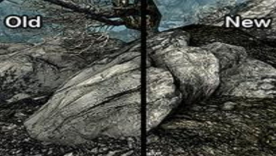 The Elder Scrolls V: Skyrim – Improved Rock and Mountain Textures High Mod v1.0