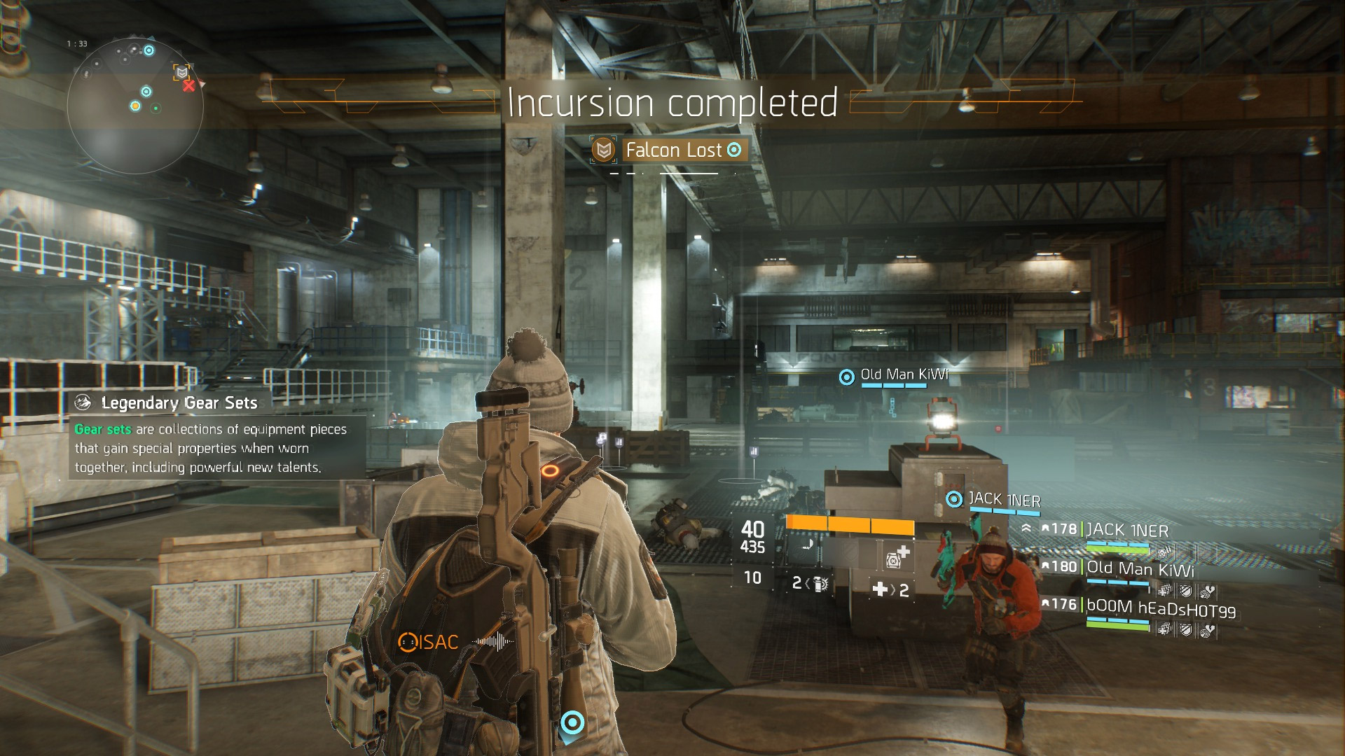 Someone has already finished The Division’s Incursion update
