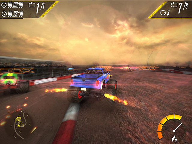 Juego completo Insane Monster Truck Racing Free