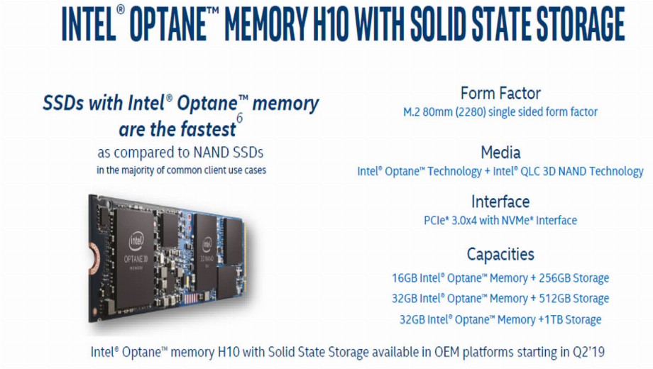 Intel is packing Optane memory into mid-range laptops