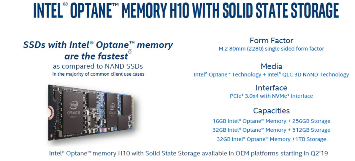 Intel packt Optane-Speicher in Laptops der Mittelklasse