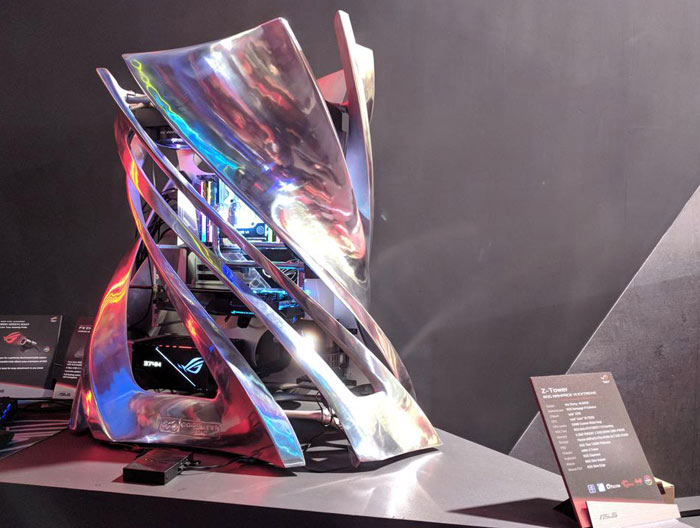 InWin’s $5,000 aluminum case is a work of art
