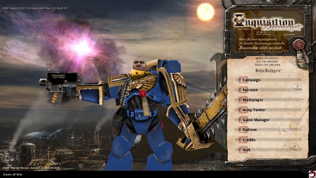 The Imperium of Man Paladin minipatch