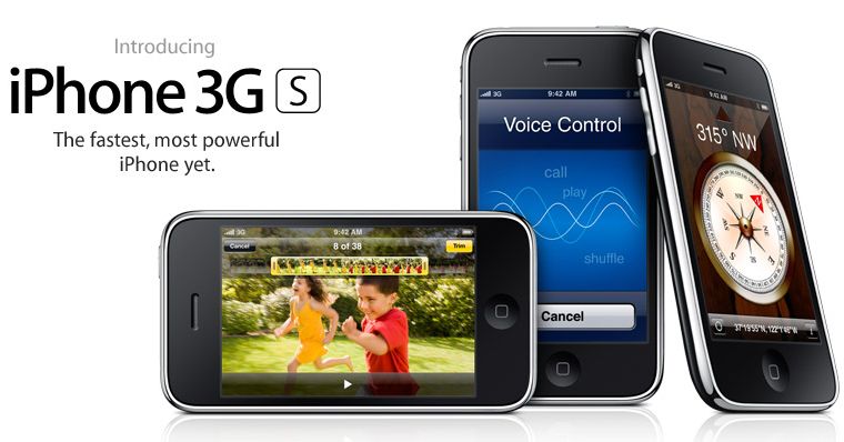 Apple dévoile le nouvel iPhone 3G S