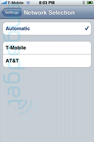 Software Unlocks iPhone AT&T Exclusivity