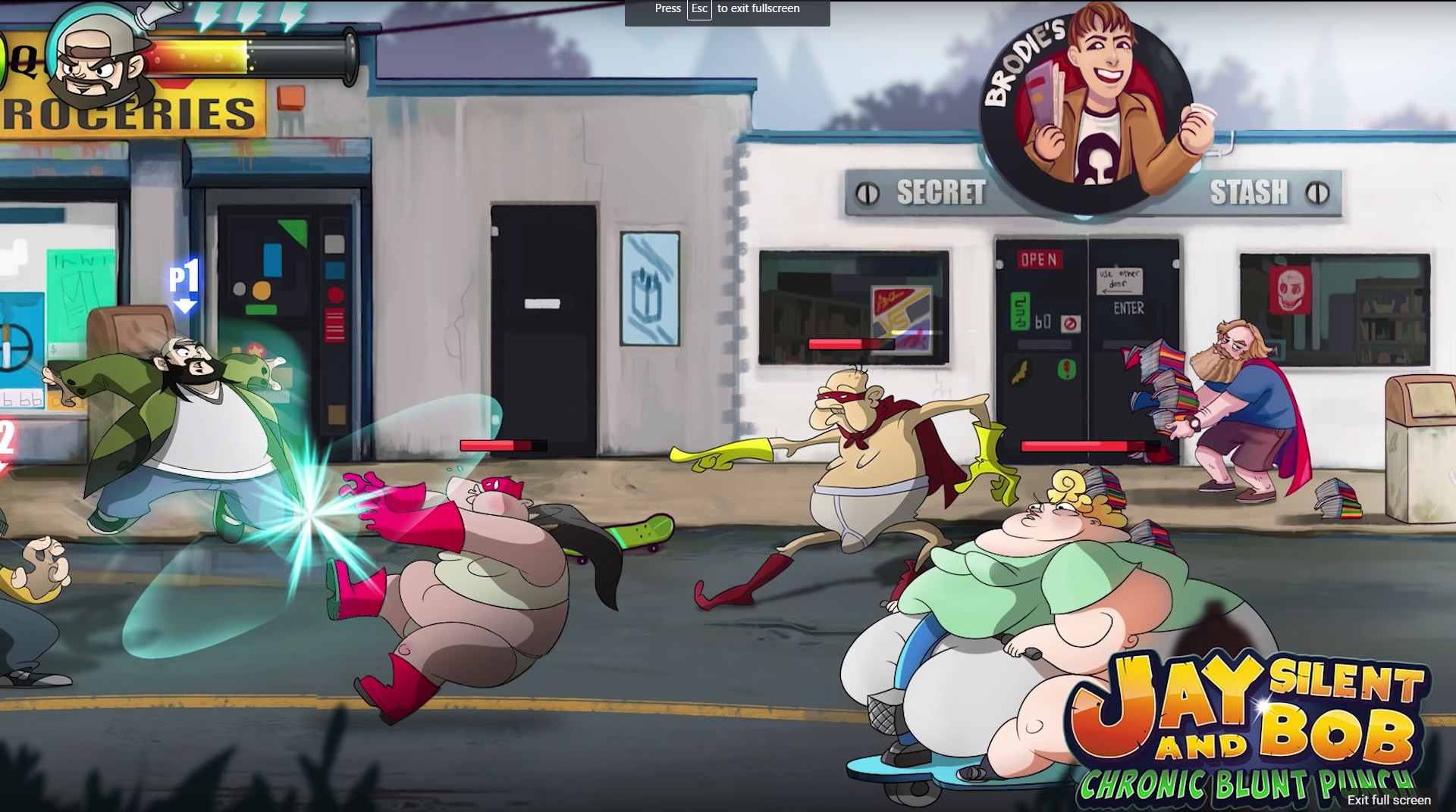 Jay and Silent Bob side-scroller successfully funded