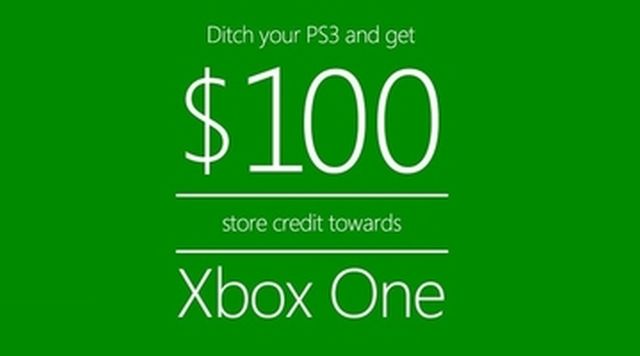 Microsoft Pays Gamers To Trade In PS3 For Xbox One
