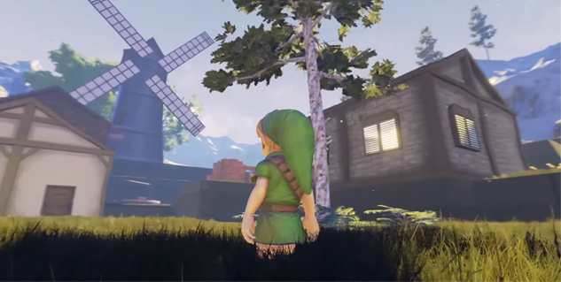 Kakariko village looks beautiful in UE4