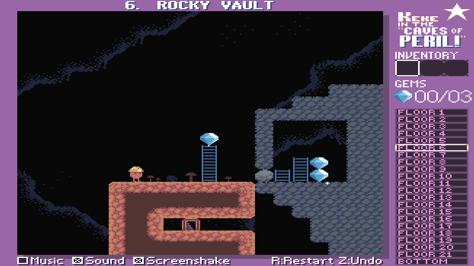 Keke in the Caves of Peril Juego completo gratis