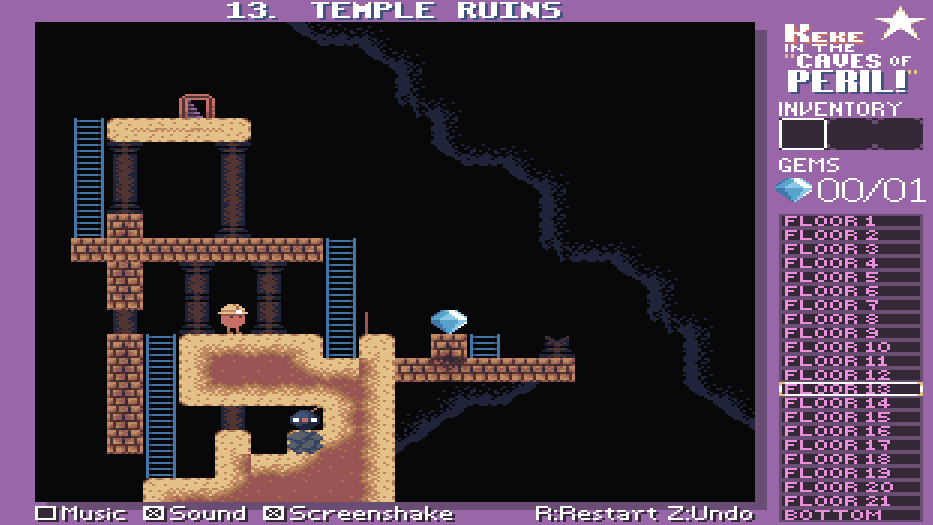 Keke in the Caves of Peril Juego completo gratis