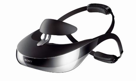 Sony stellt drahtlosen 3D High Definition Visor vor
