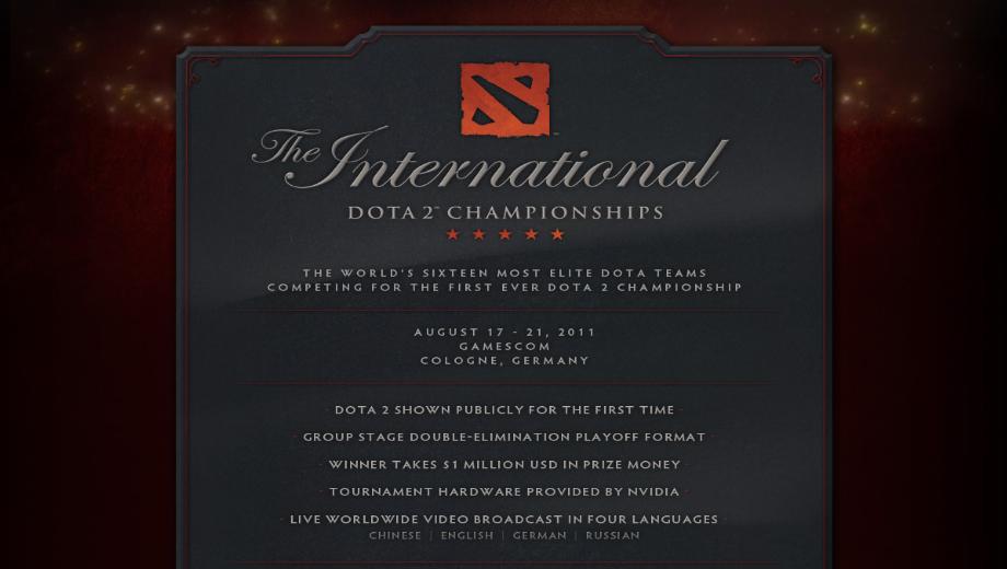 Valve Will Unveil Dota 2 In The International Tournament