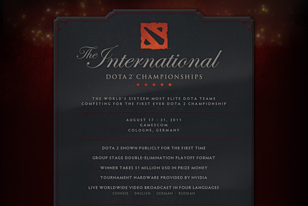 Valve dévoilera Dota 2 lors du tournoi international