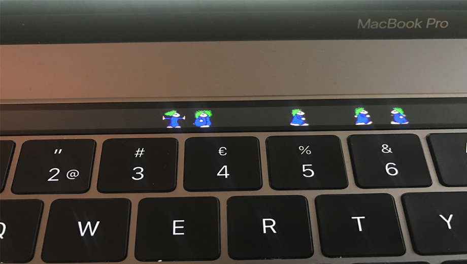 MacBook Touch Bar hat jetzt eine Lemmings-App