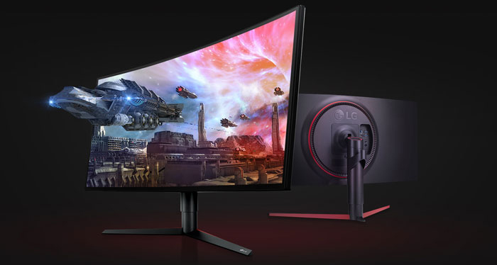 LG’s new monitors are huge, fast and curved