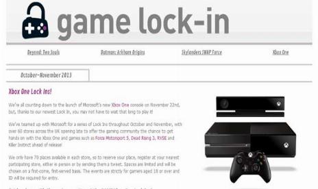 UK’s GAME hosting store lock-ins for Xbox One
