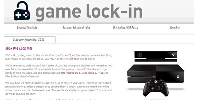 La tienda británica GAME organiza encierros para Xbox One