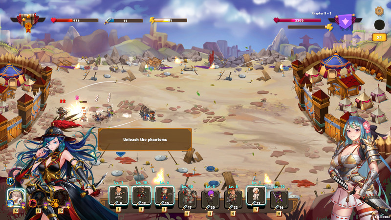 Love n War: Warlord by Chance v2.0.3 (+4 Trainer)