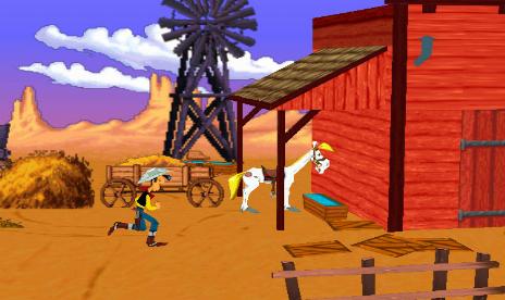 Lucky Luke on the Daltons Trail