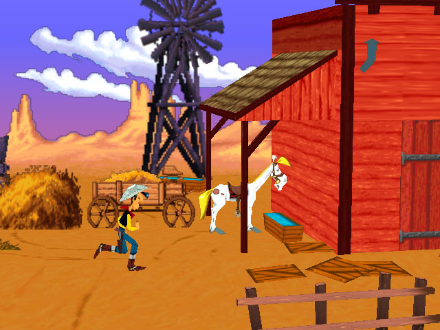Lucky Luke auf dem Daltons Trail