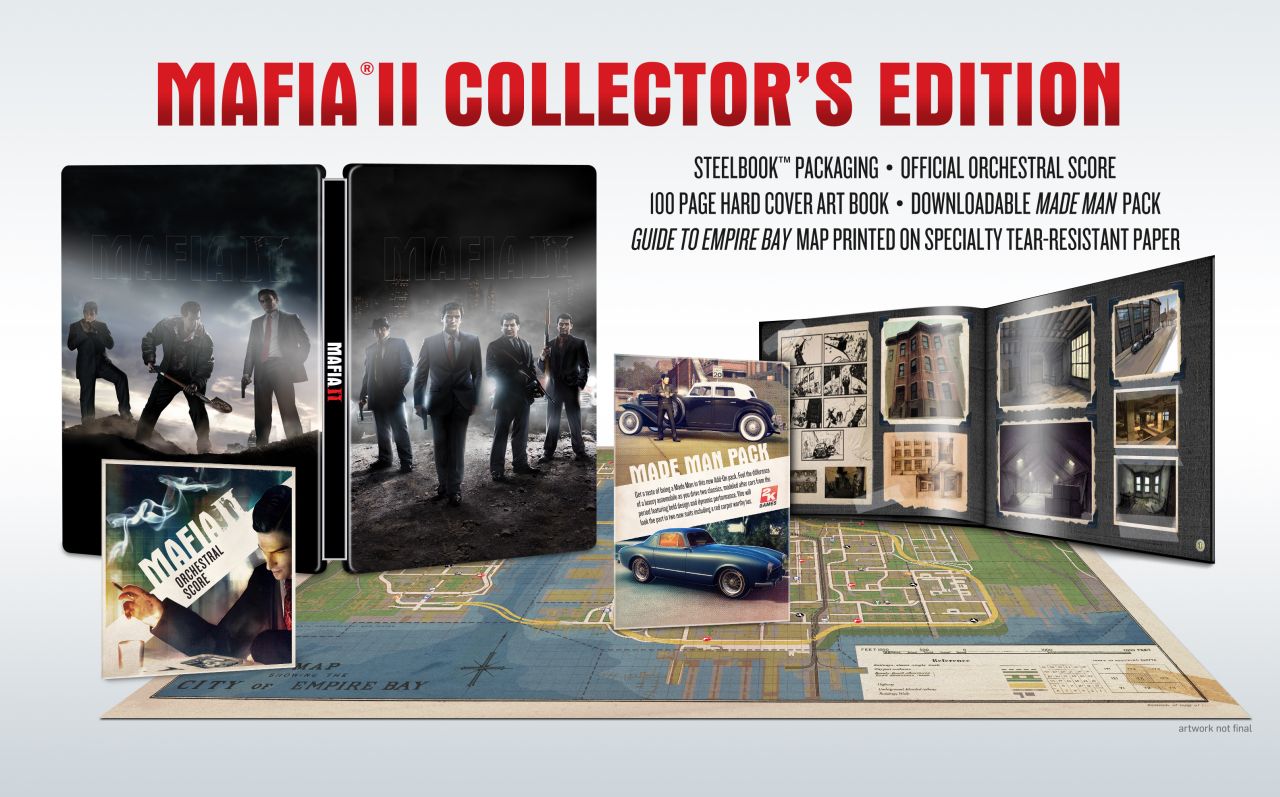 Mafia II Collector’s Edition Detailed