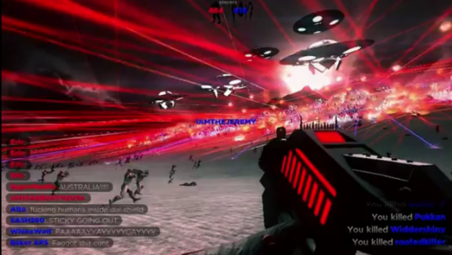 999 Players Fight In A Single FPS Battle In Man VS Machine