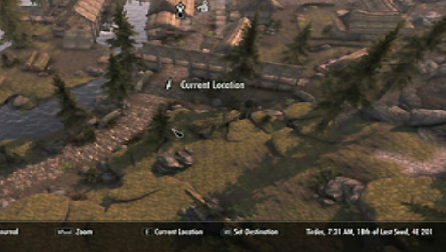 The Elder Scrolls V: Skyrim – Map In Full 3D Mod v1.1
