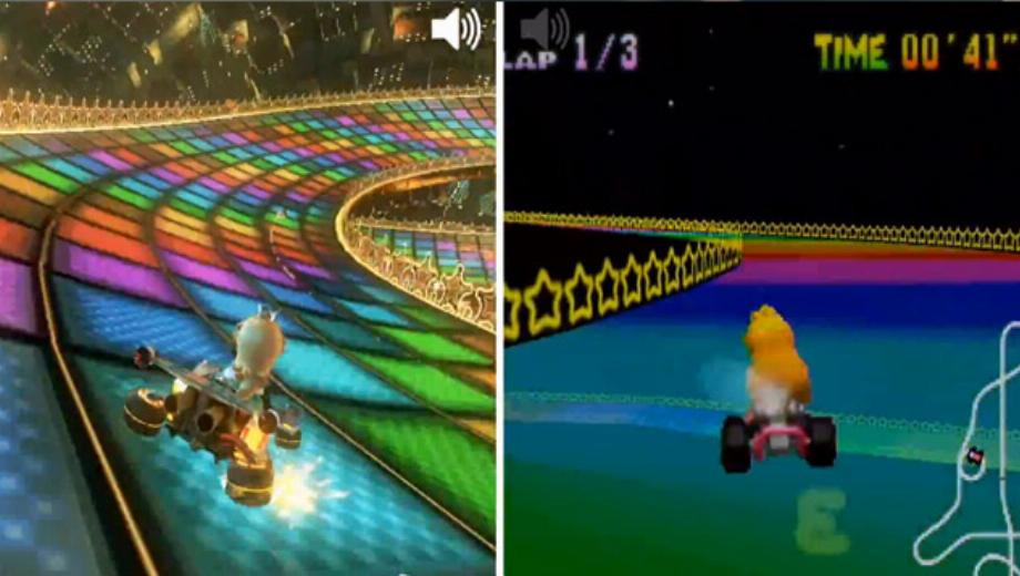 Voici quelques vidéos de gameplay de Mario Kart 8