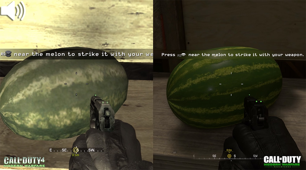 Remastered Modern Warfare looks so much better than the original