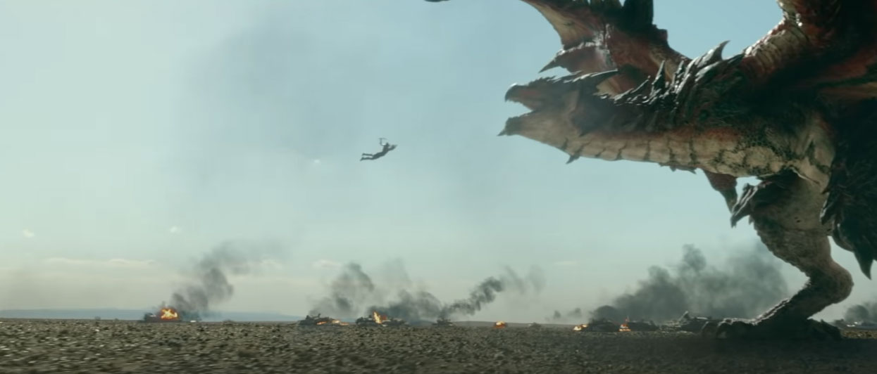 La película de Monster Hunter se estrenará el día de Navidad, por alguna razón