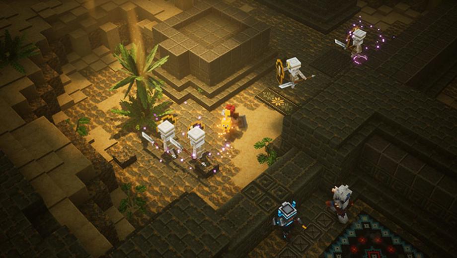 Cross-platform play soon hits Minecraft Dungeons