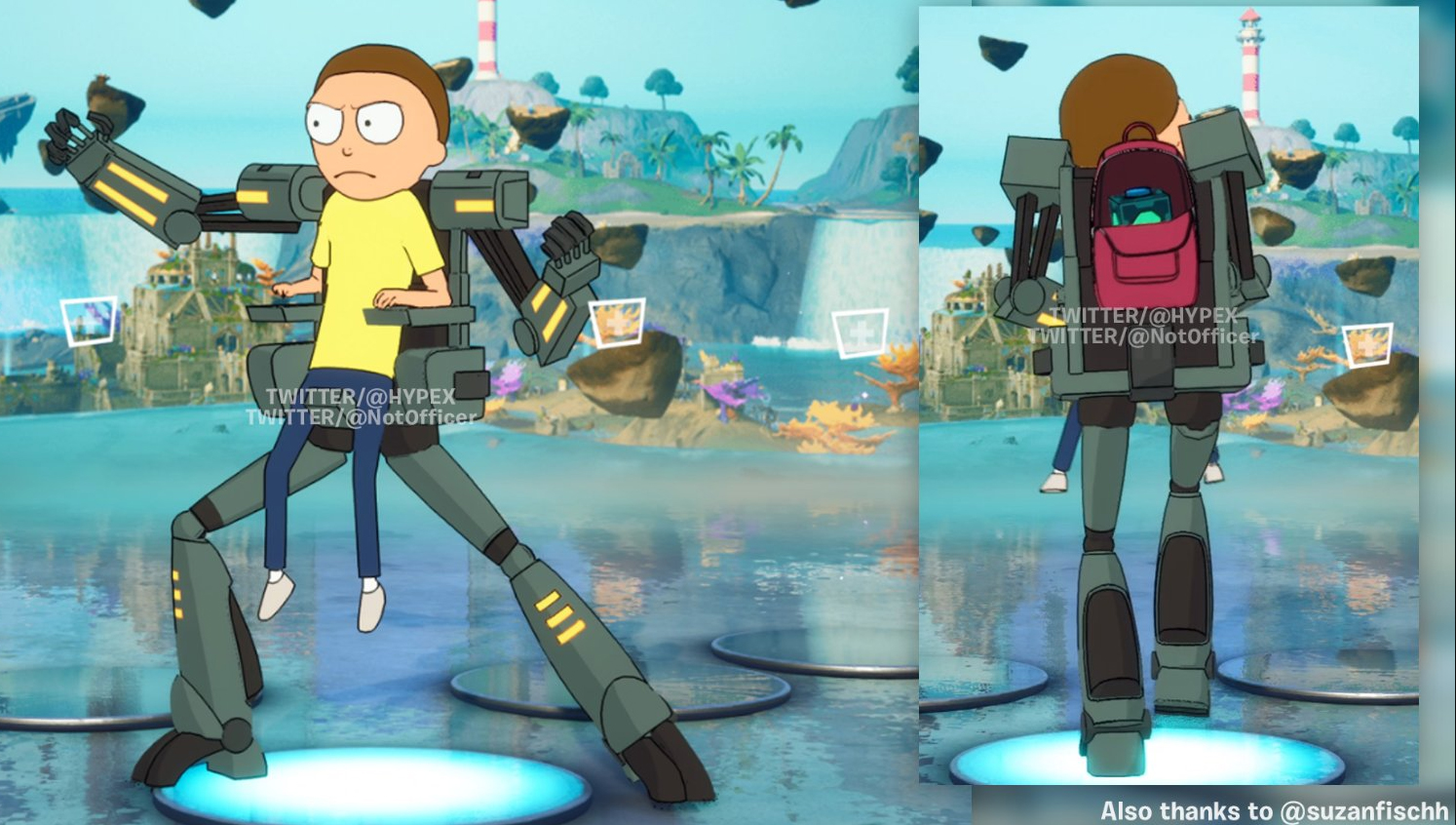 Fortnite Rick and Morty crossover finally adds Morty