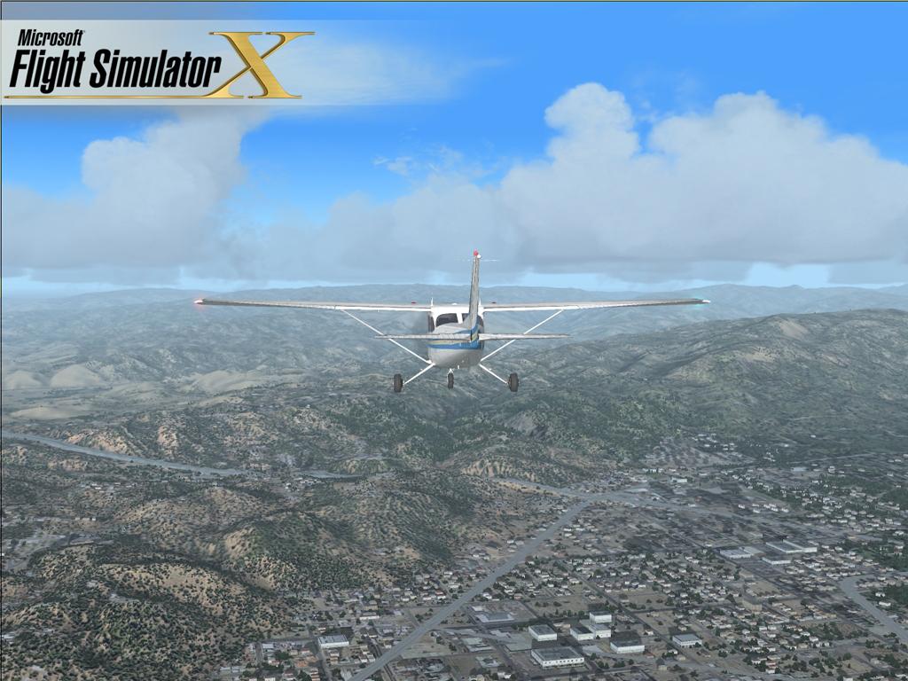Microsoft Flight Simulator X – Easier taxis takeoff and landingbr