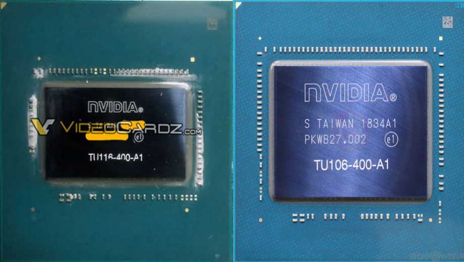 Nvidia 1660 Ti nude GPU pictured